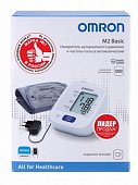 Купить тонометр автоматический omron (омрон) м2 basic, с адаптером, манжета 22-32см (hem 7121-aru) в Нижнем Новгороде