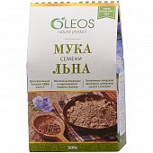 Купить oleos (олеос) мука семени льна, пакет 300г бад в Нижнем Новгороде