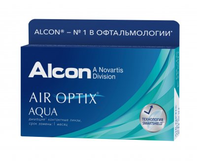 Купить контактные линзы air optix aqua, 6 pk в Нижнем Новгороде