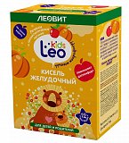 Кисель Леовит Leo Kids для детей желудочный, пакет 12г, 5 шт