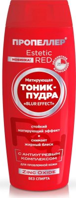Купить пропеллер estetic red матирующий тоник-пудра zinc oxide, 100мл в Нижнем Новгороде