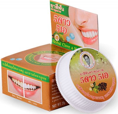 Купить 5 star cosmetic (5 стар косметик) зубная паста травяная с экстрактом нони, 25г в Нижнем Новгороде