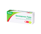 Купить бисопролол-тева, таблетки, покрытые пленочной оболочкой 10мг, 30 шт в Нижнем Новгороде