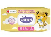 Купить watashi (ваташи) салфетки влажные для детей с д-пантенолом 0+ 80 шт. в Нижнем Новгороде