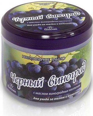 Купить флоресан (floresan) мыло натуральное для ухода за телом и волосами черный виноград, 450мл в Нижнем Новгороде