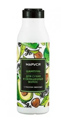 Купить marussia (маруся) шампунь для сухих и окрашенных волос с маслом авокадо 400 мл в Нижнем Новгороде