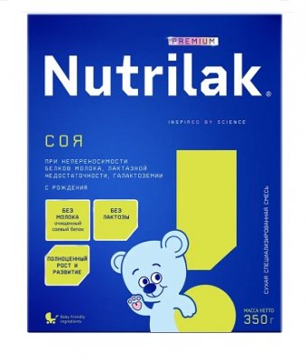 Купить нутрилак премиум (nutrilak premium) соя молочная смесь с рождения, 350г в Нижнем Новгороде