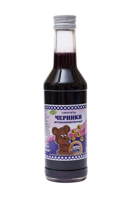 Купить сироп ягод черники витаминизированный, флакон 250мл в Нижнем Новгороде