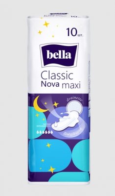 Купить bella (белла) прокладки nova classic maxi белая линия 10 шт в Нижнем Новгороде