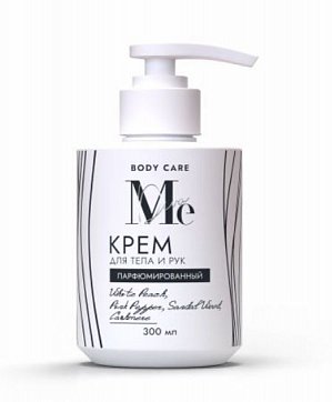 Медива Боди Кеа крем для рук и тела Белый персик/Розовый перец/Сандал/Кашемир, 300мл