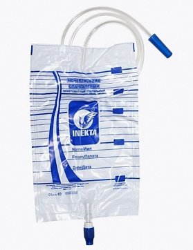 Мочеприемник медицинский однократного применения стандартный Инекта 1л, 10 шт