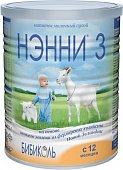 Купить нэнни 3 смесь на основе натурального козьего молока с пребиотиками с 12 месяцев, 400г в Нижнем Новгороде