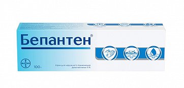 Бепантен, крем для наружного применения 5%, 100г