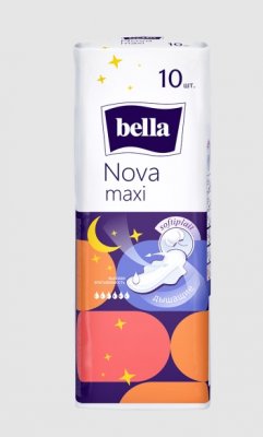 Купить bella (белла) прокладки nova maxi белая линия 10 шт в Нижнем Новгороде