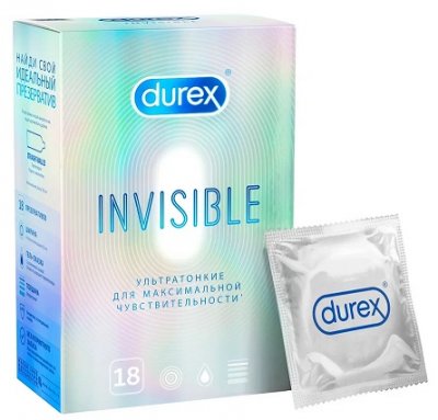 Купить durex (дюрекс) презервативы invisible 18шт в Нижнем Новгороде