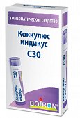 Купить коккулюс индикус с30, гомеопатический монокомпонентный препарат раститительного происхождения, гранулы гомеопатические 4г в Нижнем Новгороде