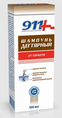 Купить 911 дегтярный шампунь от перхоти, 150мл в Нижнем Новгороде