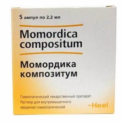 Купить момордика композитум, раствор для внутримышечного введения гомеопатический 2,2мл, ампулы 5шт в Нижнем Новгороде