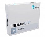 Купить энтекавир, таблетки, покрытые пленочной оболочкой 0,5мг, 30 шт бад в Нижнем Новгороде