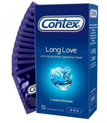 Купить contex (контекс) презервативы long love продлевающие 12шт в Нижнем Новгороде