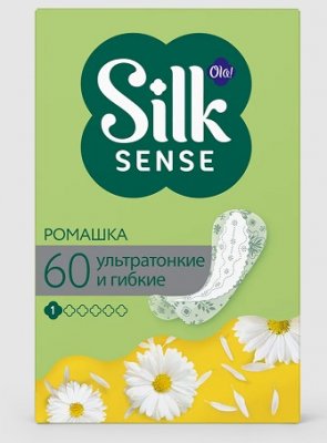 Купить ola! (ола) прокладки ежедневные silk sens light deo стринг-мультиформ ромашка, 60 шт в Нижнем Новгороде