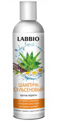 Купить labbio (лаббио) шампунь сульсеновый против перхоти, 250мл в Нижнем Новгороде