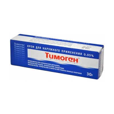 Купить тимоген, крем для наружного применения 0,05%, туба 30г в Нижнем Новгороде