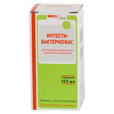 Купить интести-бактериофаг, раствор для приема внутрь и ректального введения, флакон 100мл в Нижнем Новгороде