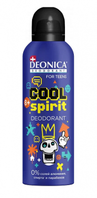 Купить deonica for teens (деоника) дезодорант cool spirit, аэрозоль 125мл в Нижнем Новгороде
