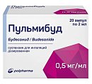 Купить пульмибуд, суспензия для ингаляций дозированная 0,5мг/мл, ампулы 2мл, 20 шт в Нижнем Новгороде