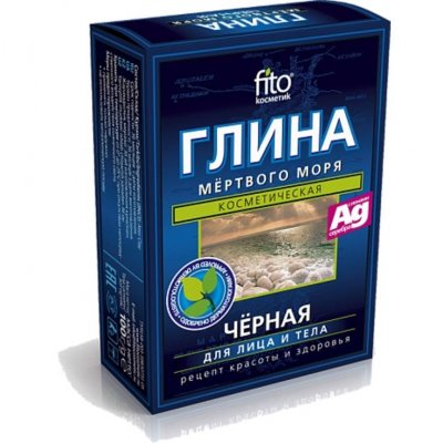 Купить фитокосметик глина мертвого моря сухая черная 100г в Нижнем Новгороде