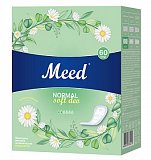 Meed Normal Soft Deo (Мид) прокладки ежедневные целлюлозные, 60 шт