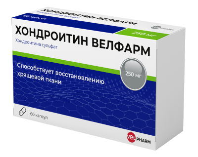 Купить хондроитин-велфарм, капсулы 250мг, 60шт в Нижнем Новгороде
