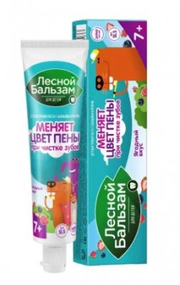 Купить лесной бальзам зубная паста детская 7+, 50мл в Нижнем Новгороде
