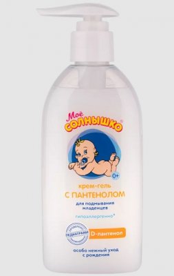 Купить мое солнышко крем-гель для подмывания младенцев с пантенолом, 200мл в Нижнем Новгороде
