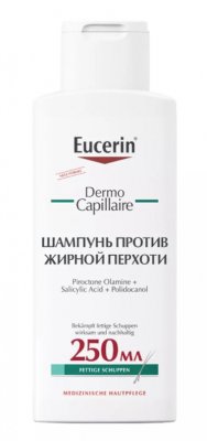 Купить eucerin dermo capillaire (эуцерин) шампунь-гель против перхоти 250 мл в Нижнем Новгороде