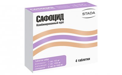 Купить сафоцид, таблеток набор, 4 шт в Нижнем Новгороде