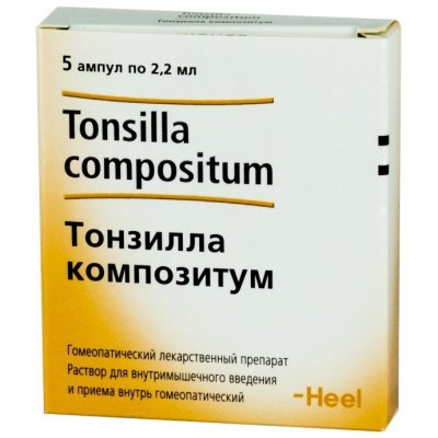 Купить тонзилла композитум, раствор для внутримышечного введения гомеопатический 2,2мл, 5шт в Нижнем Новгороде