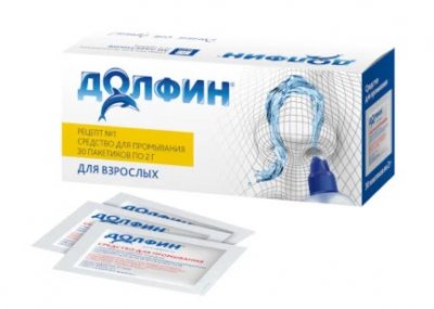 Купить долфин, средство для промывания носоглотки для взрослых, пакетики-саше 2г, 30 шт в Нижнем Новгороде