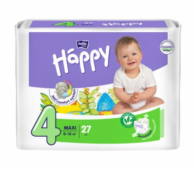 Купить bella baby happy (белла) подгузники 4 макси 8-18кг 27 шт в Нижнем Новгороде