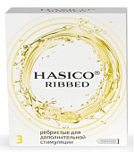 Купить hasico (хасико) презервативы ребристые 3шт в Нижнем Новгороде