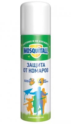 Купить mosquitall (москитолл) универсальная защита аэрозоль от комаров 150 мл в Нижнем Новгороде