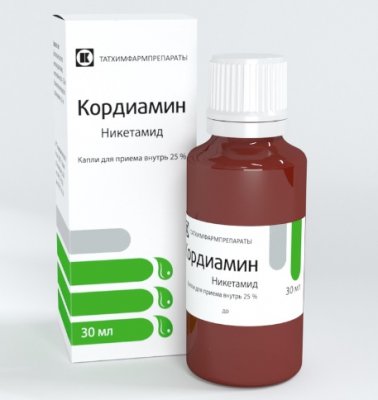 Купить кордиамин, капли для приема внутрь 250мг/мл, флакон 30мл в Нижнем Новгороде