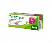 Купить тензотран, таблетки, покрытые пленочной оболочкой 0,4мг, 28 шт в Нижнем Новгороде