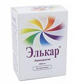 Купить элькар, гранулы шипучие для приготовления раствора для приема внутрь 1000мг, пакеты 5г, 10 шт в Нижнем Новгороде