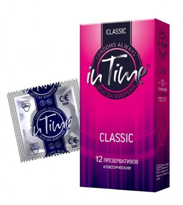 Купить in time (ин тайм) презервативы классические 12шт в Нижнем Новгороде