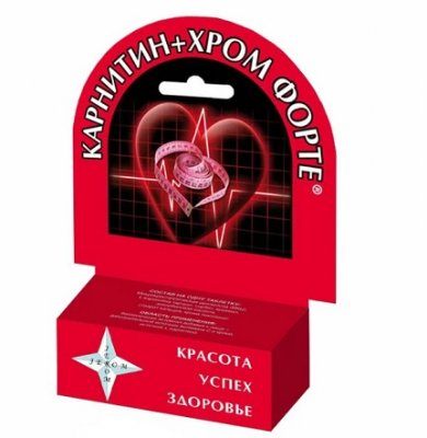 Купить карнитин+хром форте, таблетки 30 шт бад в Нижнем Новгороде