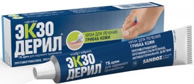 Купить экзодерил, крем для наружного применения 1%, 15г в Нижнем Новгороде