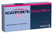 Купить коапровель, таблетки 12,5мг+300мг, 28 шт в Нижнем Новгороде