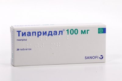 Купить тиапридал, таблетки 100мг, 20 шт в Нижнем Новгороде